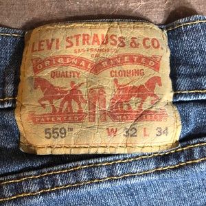 Levi’s 559 men’s Blue Jeans